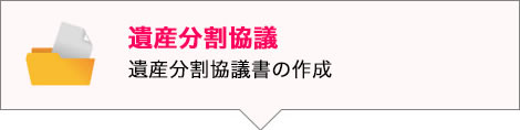 遺産分割協議　遺産分割協議書の作成